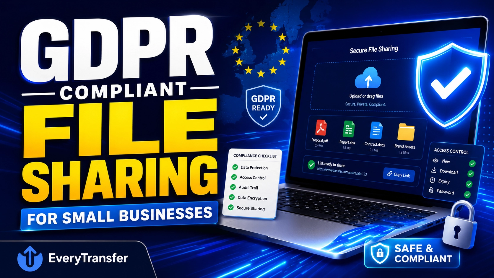 GDPR-Compliant File Sharing for Small Businesses